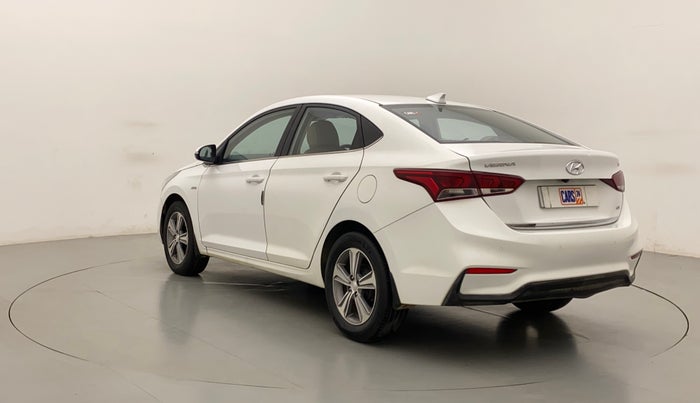 2018 Hyundai Verna 1.6 CRDI SX + AT, Diesel, Automatic, 55,912 km, Left Back Diagonal