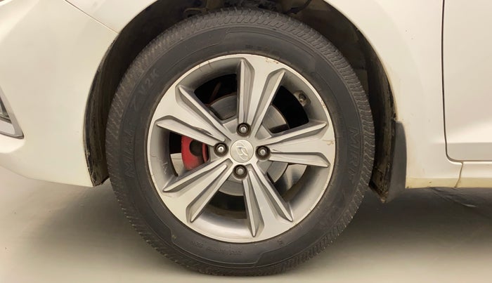 2018 Hyundai Verna 1.6 CRDI SX + AT, Diesel, Automatic, 55,912 km, Left Front Wheel