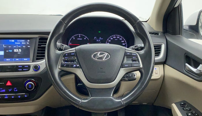 2018 Hyundai Verna 1.6 CRDI SX + AT, Diesel, Automatic, 55,912 km, Steering Wheel Close Up