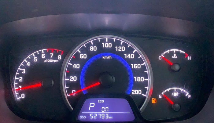 2017 Hyundai Grand i10 SPORTZ (O) 1.2 AT VTVT, Petrol, Automatic, 52,861 km, Odometer Image