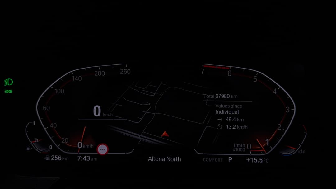 2021 BMW 2 20i M Sport Gran Coupe, Automatic, 67980 km, Odometer View