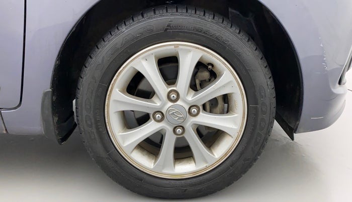 2014 Hyundai Grand i10 ASTA AT 1.2 KAPPA VTVT, Petrol, Automatic, 69,711 km, Right Front Wheel