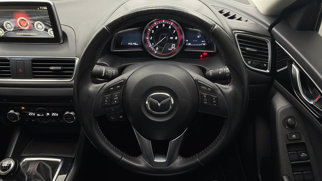 2015 Mazda 3 Sp25 Gt, Manual, 143146 km, Steering Wheel Close-up