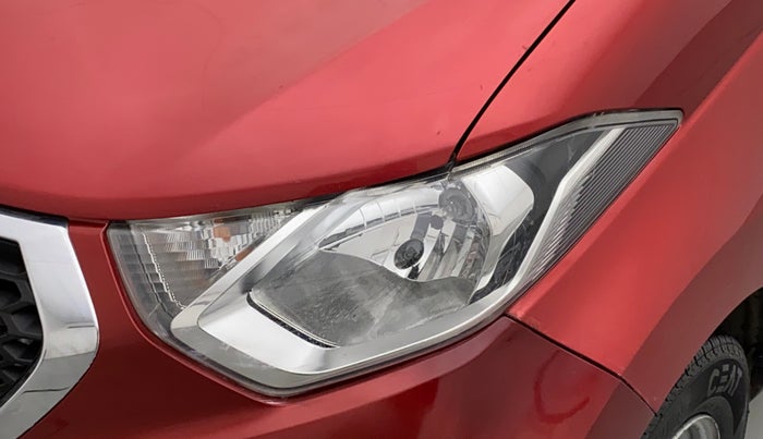 2017 Datsun Redi Go A, Petrol, Manual, 87,977 km, Left headlight - Minor scratches
