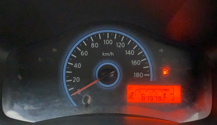 2017 Datsun Redi Go A, Petrol, Manual, 87,977 km, Odometer Image