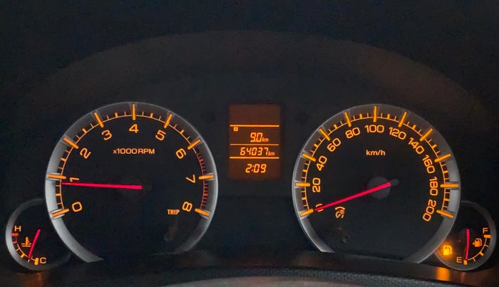 2012 Maruti Swift Dzire VXI, Petrol, Manual, 64,175 km, Odometer Image