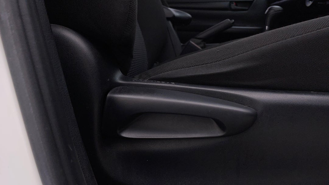 Drivers Side Adjustment Panel