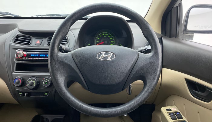 2012 Hyundai Eon D-LITE+, Petrol, Manual, 20,073 km, Steering Wheel Close Up