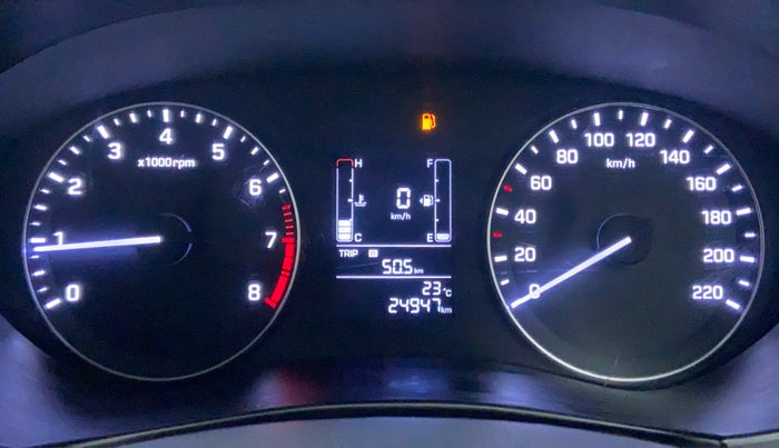 2017 Hyundai Elite i20 Magna Executive 1.2, Petrol, Manual, 25,022 km, Odometer Image