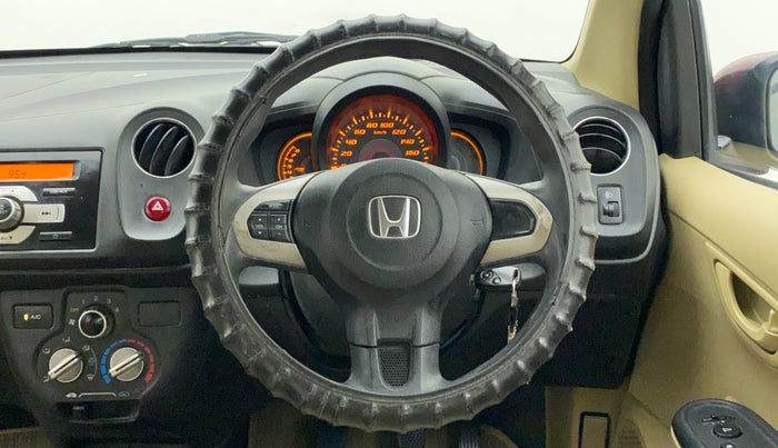 2014 Honda Amaze 1.2L I-VTEC S, Petrol, Manual, 19,479 km, Steering Wheel Close Up