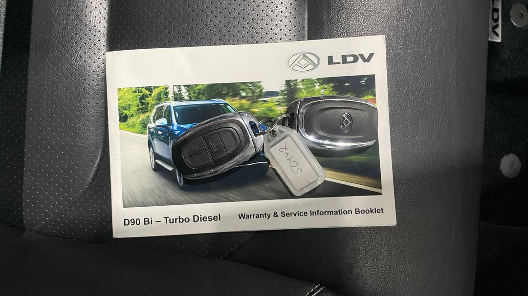 2021 LDV D90 Executive (4WD) D20, Automatic, 101018 km, Key Close-up
