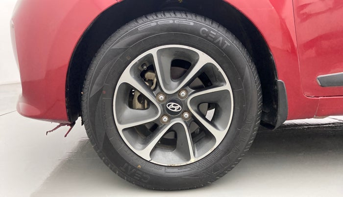 2018 Hyundai Grand i10 ASTA 1.2 KAPPA VTVT, Petrol, Manual, 56,129 km, Left Front Wheel