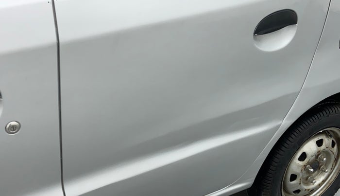 2013 Hyundai Santro Xing GL PLUS, Petrol, Manual, 1,03,030 km, Rear left door - Slightly dented