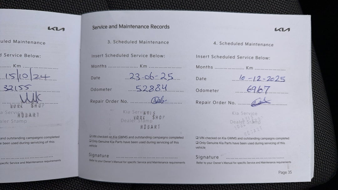 2023 Kia Cerato S Safety Pack, Automatic, 77367 km, Service History