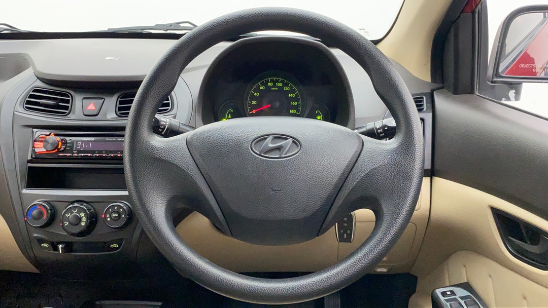 Steering Wheel Close Up