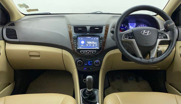2017 Hyundai Verna 1.6 CRDI SX, Diesel, Manual, 90,504 km, Dashboard