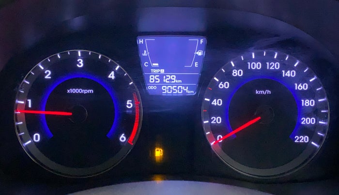 2017 Hyundai Verna 1.6 CRDI SX, Diesel, Manual, 90,504 km, Odometer Image