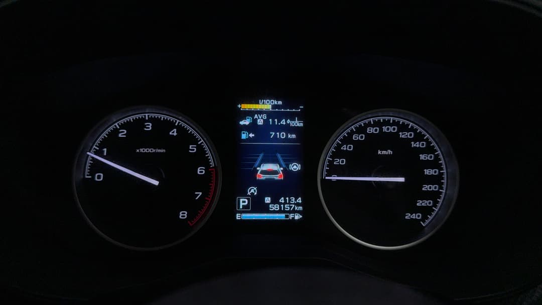 2024 Subaru Forester 2.5i (AWD), Automatic, 58157 km, Odometer View