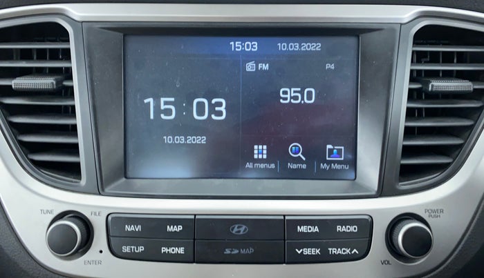 2018 Hyundai Verna 1.6 CRDI SX + AT, Diesel, Automatic, 50,352 km, Infotainment System
