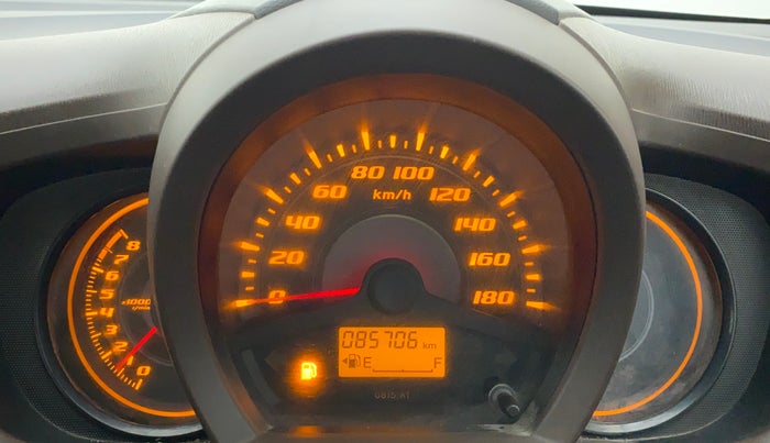 2013 Honda Amaze 1.2 VXMT I VTEC, Petrol, Manual, 85,706 km, Odometer Image