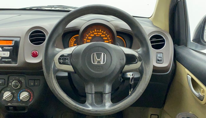 2013 Honda Amaze 1.2 VXMT I VTEC, Petrol, Manual, 85,706 km, Steering Wheel Close Up