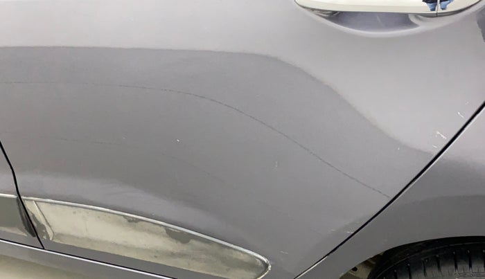 2015 Hyundai Grand i10 ASTA 1.2 KAPPA VTVT, Petrol, Manual, 59,204 km, Rear left door - Slightly dented