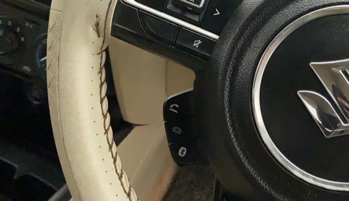 2017 Maruti Dzire VXI, Petrol, Manual, 53,980 km, Steering wheel - Phone control not functional