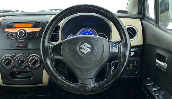 2018 Maruti Wagon R 1.0 VXI, Petrol, Manual, 68,808 km, Steering Wheel Close Up
