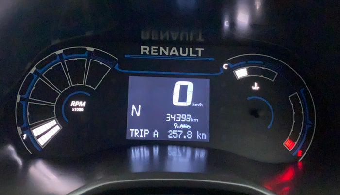2021 Renault TRIBER RXZ AMT, Petrol, Automatic, 34,398 km, Odometer Image