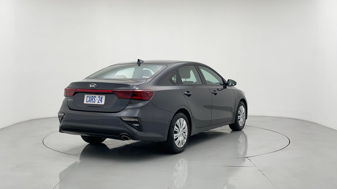 2019 Kia Cerato S, Automatic, 64899 km, Right Back Diagonal (45- Degree) View