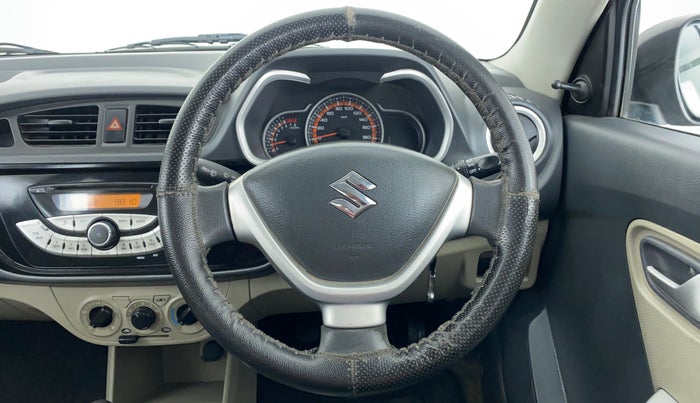 2015 Maruti Alto K10 VXI OPT, Petrol, Manual, 70,278 km, Steering Wheel Close Up