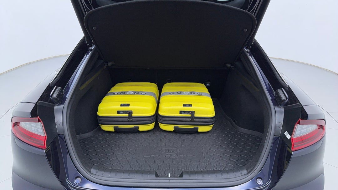 Boot Inside View with Luggage