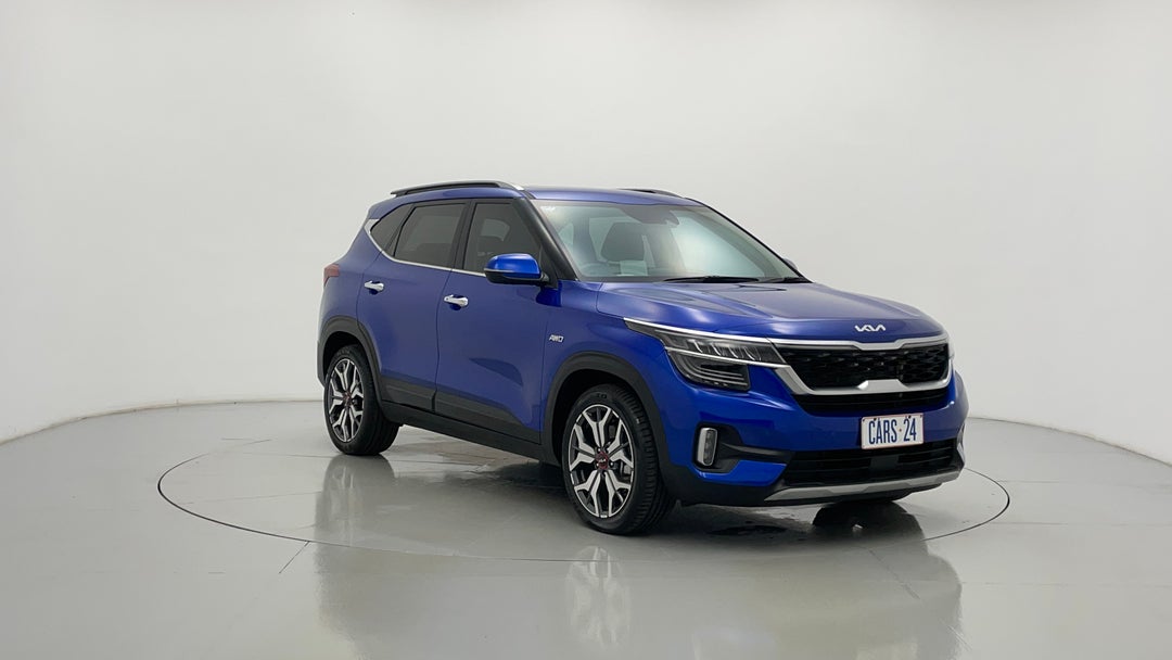 2022 Kia Seltos Gt-line (awd), Automatic, 25396 km, Right Front Diagonal (45- Degree) View