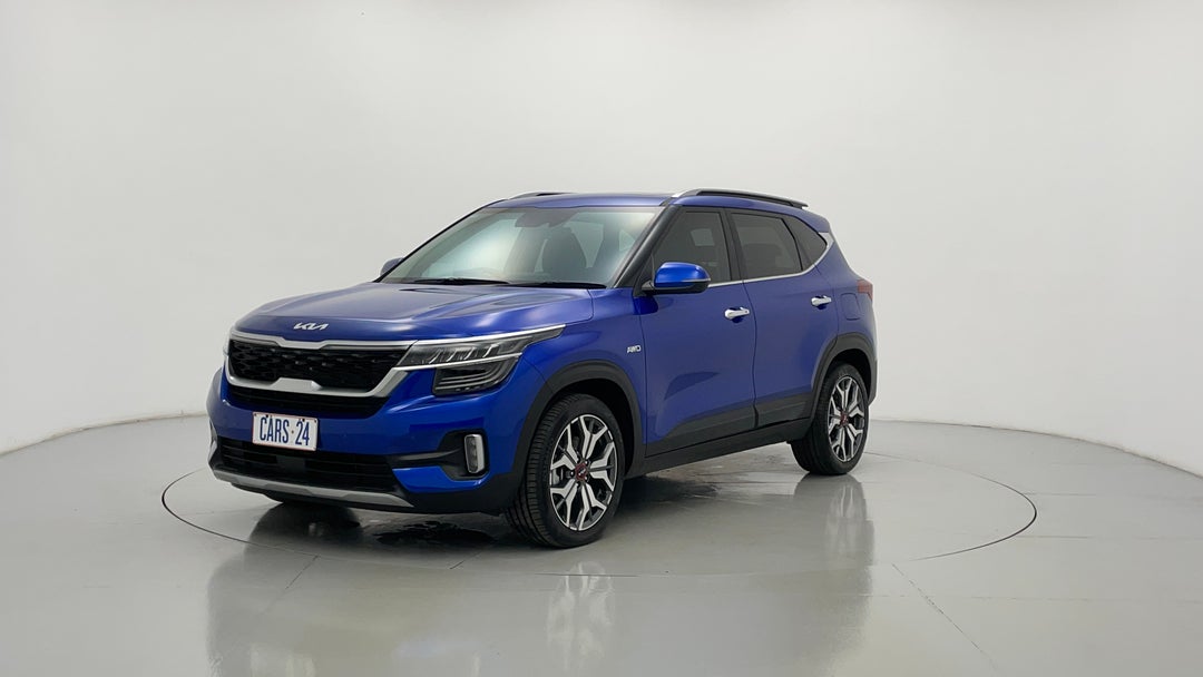 2022 Kia Seltos Gt-line (awd), Automatic, 25396 km, Left Front Diagonal (45- Degree) View