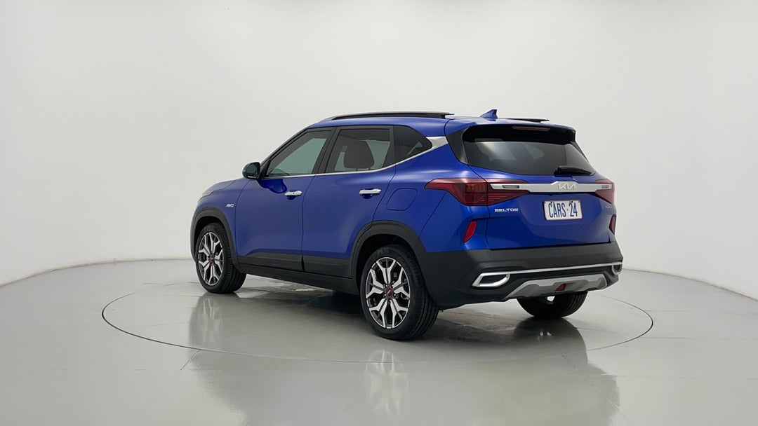 2022 Kia Seltos Gt-line (awd), Automatic, 25396 km, Left Back Diagonal (45- Degree) View