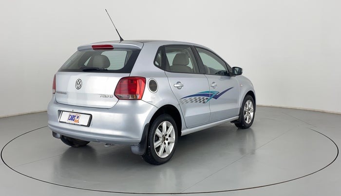 2011 Volkswagen Polo HIGHLINE 1.6L PETROL, Petrol, Manual, 79,857 km, Right Back Diagonal