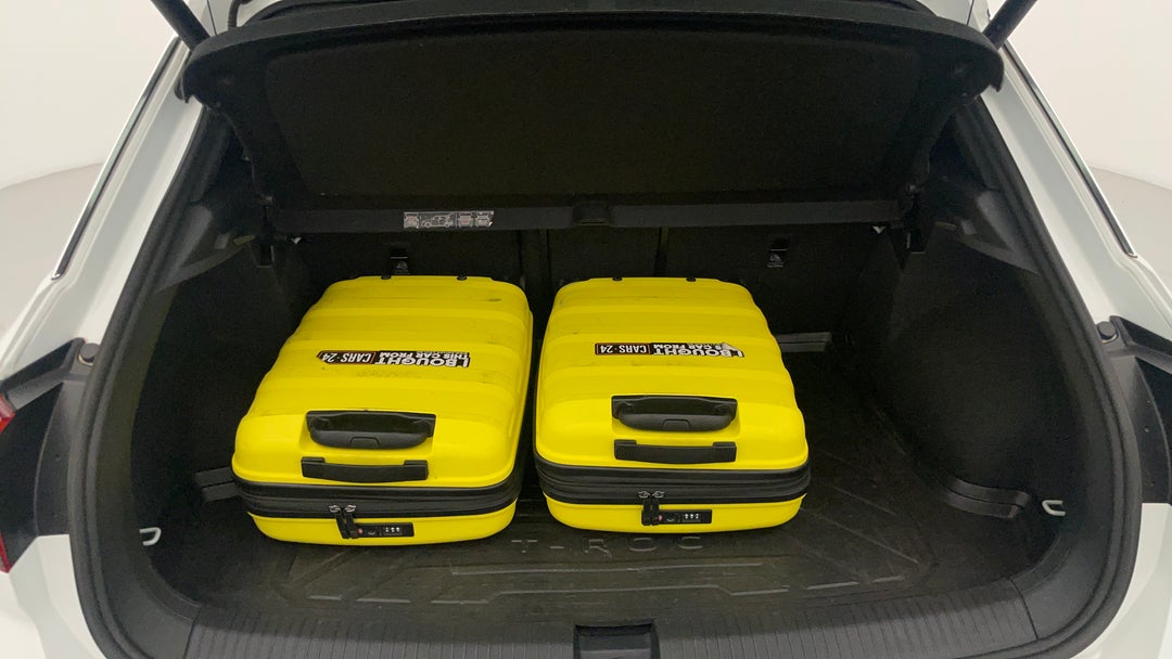 Boot Inside View with Luggage