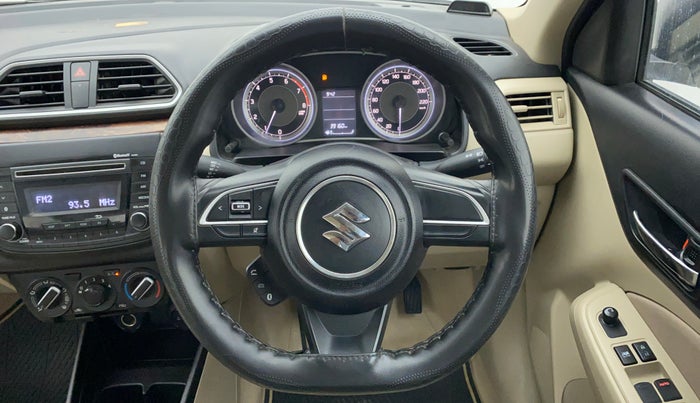2017 Maruti Dzire VXI, Petrol, Manual, 39,213 km, Steering Wheel Close Up