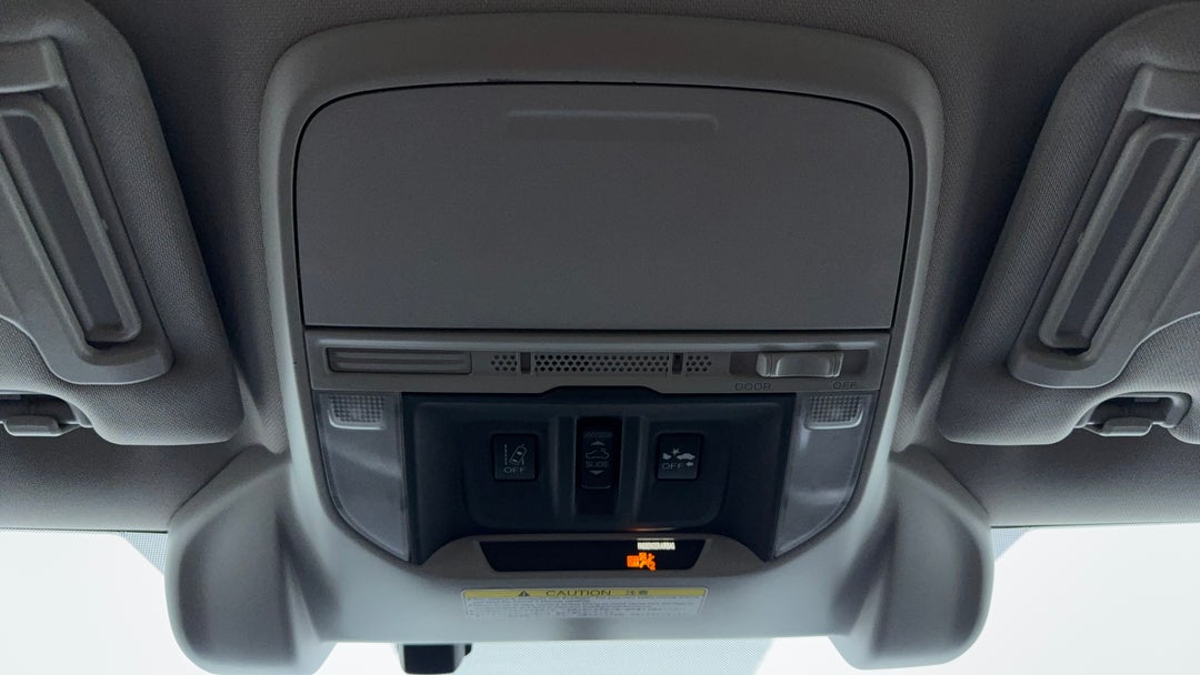 On-Roof Controls/Sunglass holder