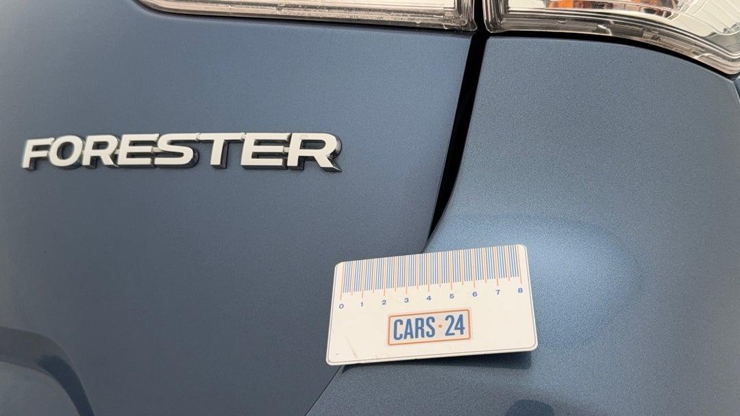 Boot / Tailgate Tailgate Dent