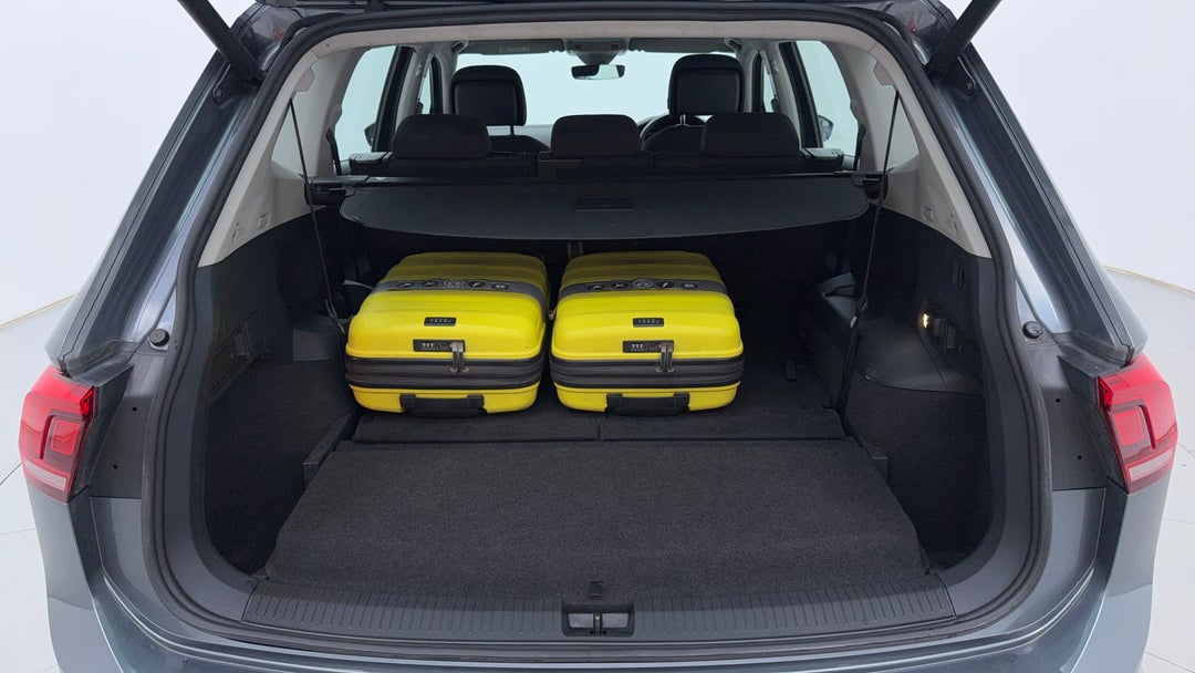 Boot Inside View with Luggage