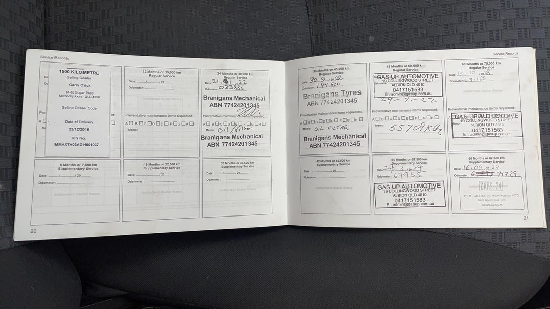 2016 Mitsubishi Mirage Es, Automatic, 71728 km, Service History