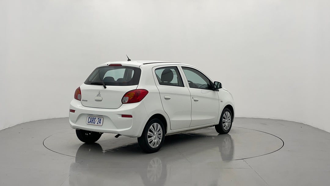 2016 Mitsubishi Mirage Es, Automatic, 71728 km, Right Back Diagonal (45- Degree) View