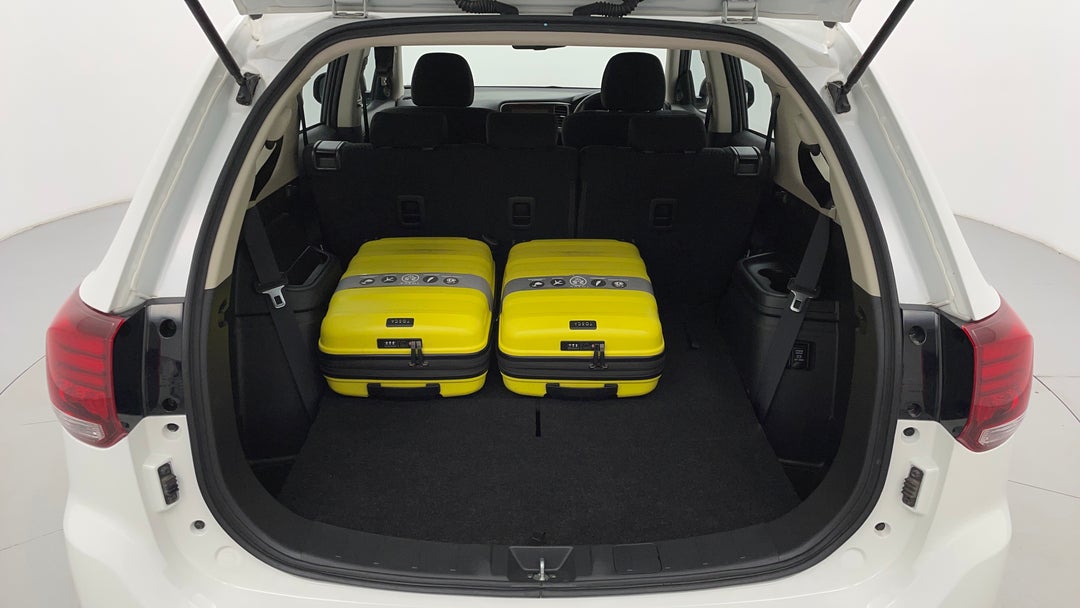 Boot Inside View with Luggage