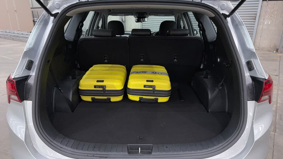 2023 Hyundai Santa Fe Mpi (2WD), Automatic, 48355 km, Boot Inside View with Luggage