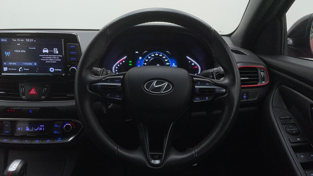 Steering Wheel Close-up