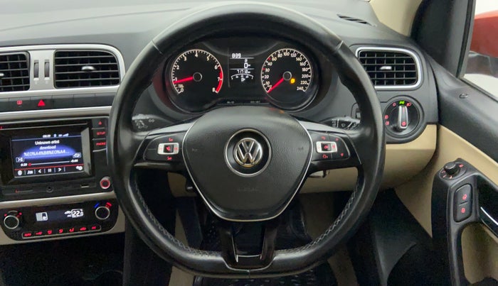 2016 Volkswagen Polo HIGHLINE1.2L PETROL, Petrol, Manual, 71,712 km, Steering Wheel Close Up