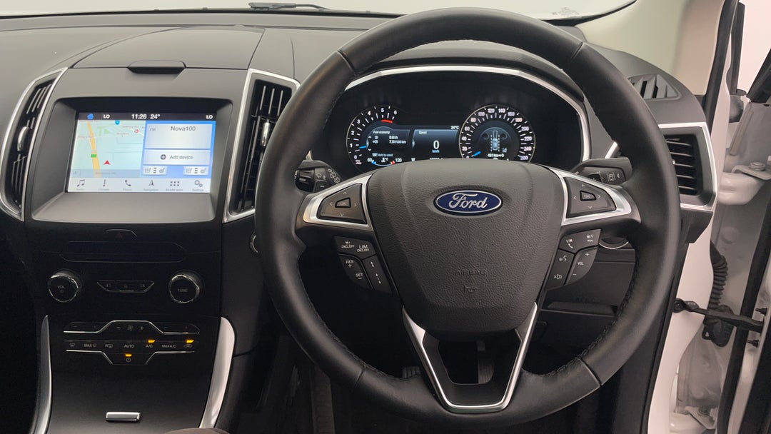 Steering Wheel Close-up