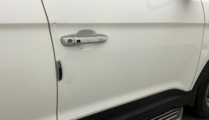 2018 Hyundai Creta SX (O) 1.6 PETROL, Petrol, Manual, 60,036 km, Driver-side door - Slightly dented