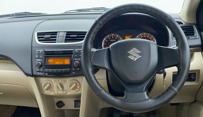 2015 Maruti Swift Dzire VXI 1.2 BS IV, Petrol, Manual, 14,914 km, Steering Wheel Close Up